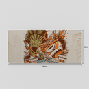 Thekapco x Ilustrata | Kaiju Food Fight Deskmat & Wristrest