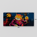 Thekapco x Ilustrata | Catula Deskmat & Wristrest
