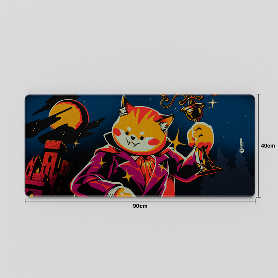 Thekapco x Ilustrata | Catula Deskmat / Wristrest