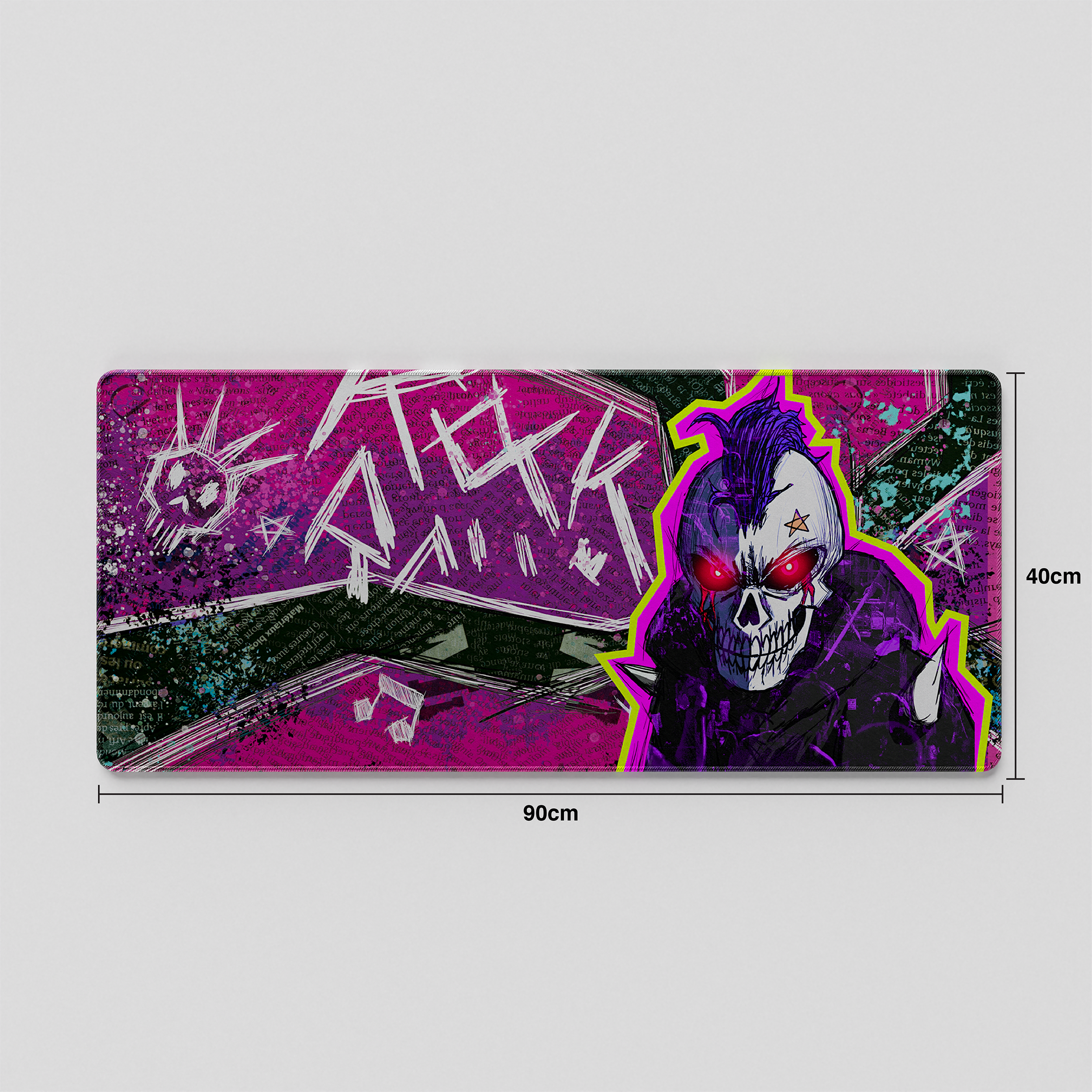 Thekapco x Atokai | The Punky Street Deskmat & Wristrest