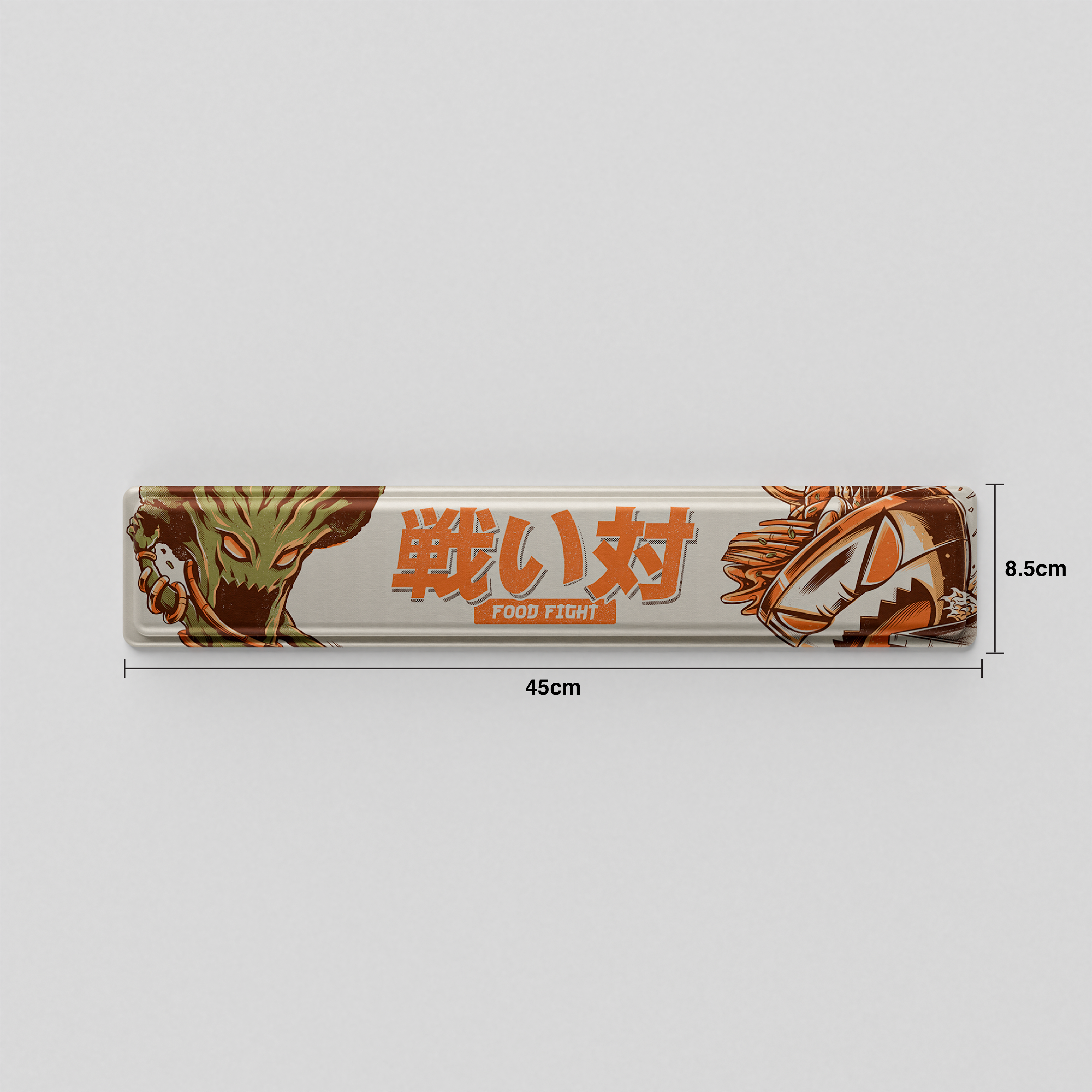 Thekapco x Ilustrata | Kaiju Food Fight Deskmat & Wristrest