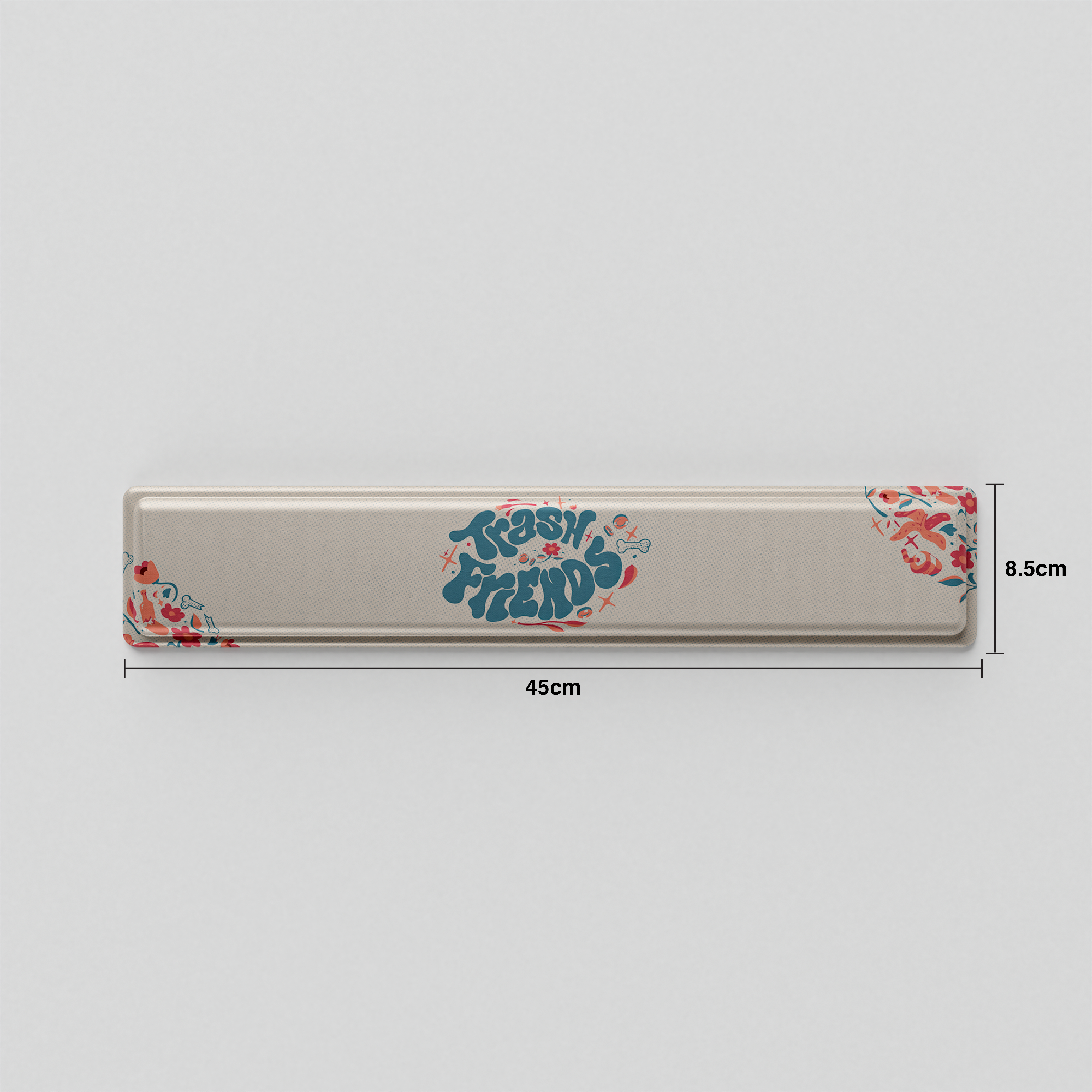 Thekapco x Ilustrata | Trash Friend Deskmat & Wristrest