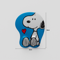 Thekapco x Peanuts | Snoopy Deskmat & Wristrest