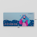 Thekapco x Powdersea | Greekeys Poseidon Deskmat