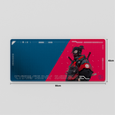 Thekapco x Powdersea | Samurai 3.0 Deskmat & Wristrest