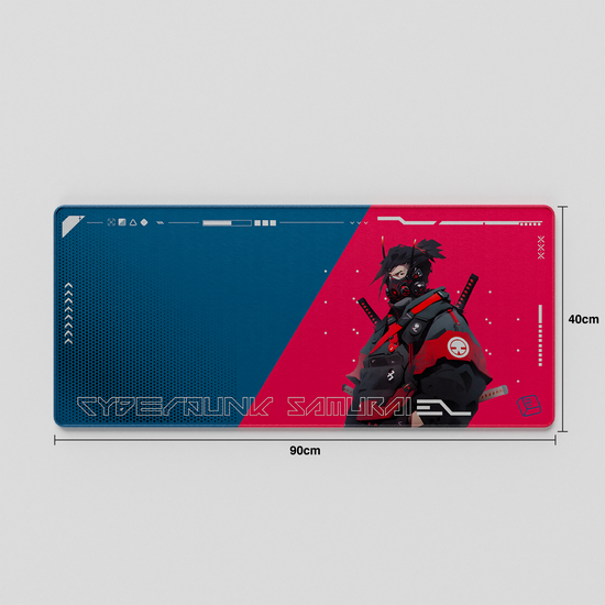 Thekapco x Powdersea | Samurai 3.0 Deskmat / Wristrest