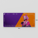 Thekapco x Powdersea | Kitsune 3.0 Deskmat & Wristrest