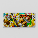 Thekapco x YANG | The Graffiti Deskmat & Wristrest