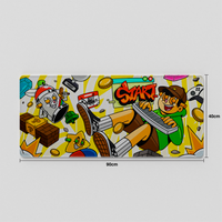 Thekapco x YANG | The Graffiti Deskmat & Wristrest