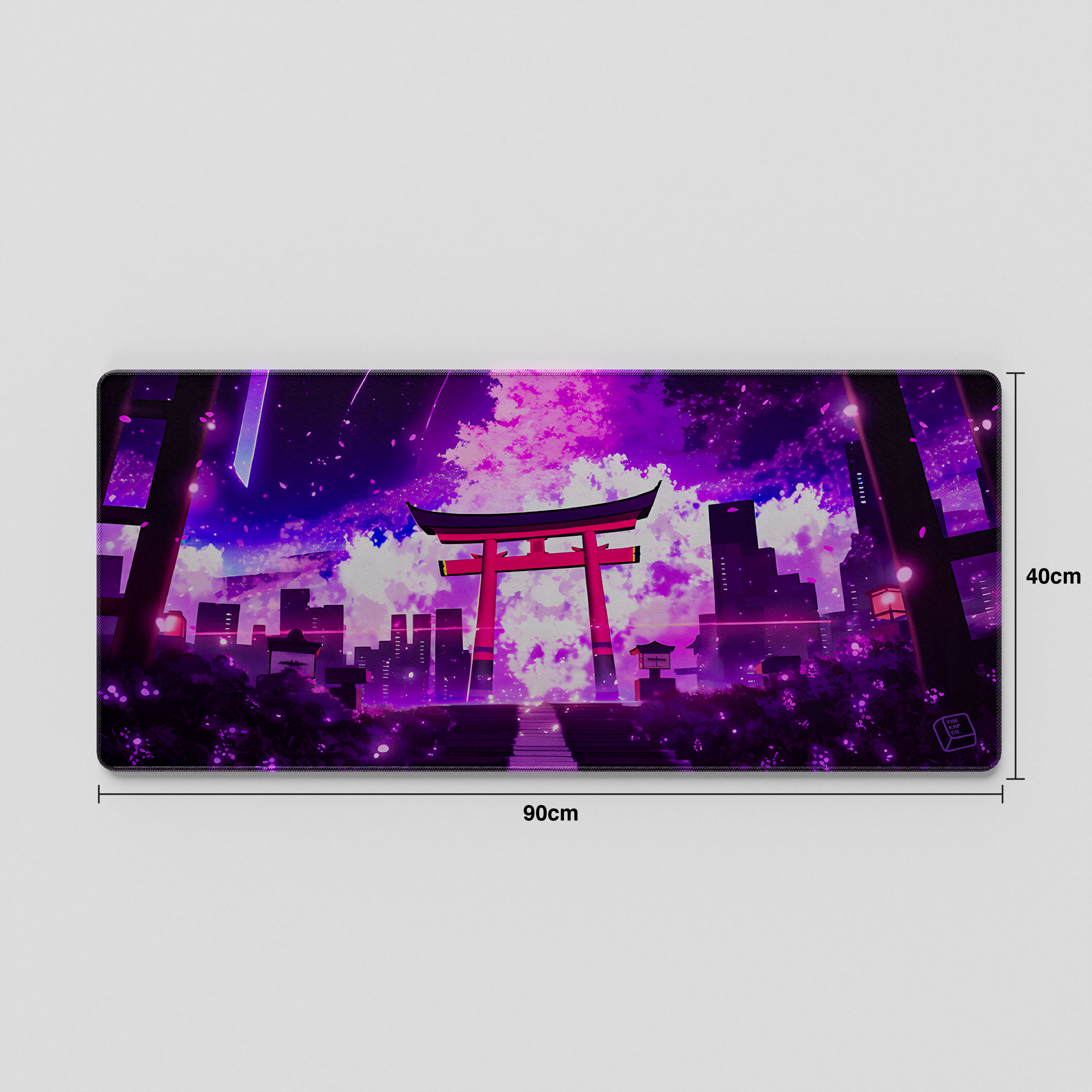 Thekapco x Powdersea | Kitsune 3.0 Deskmat & Wristrest