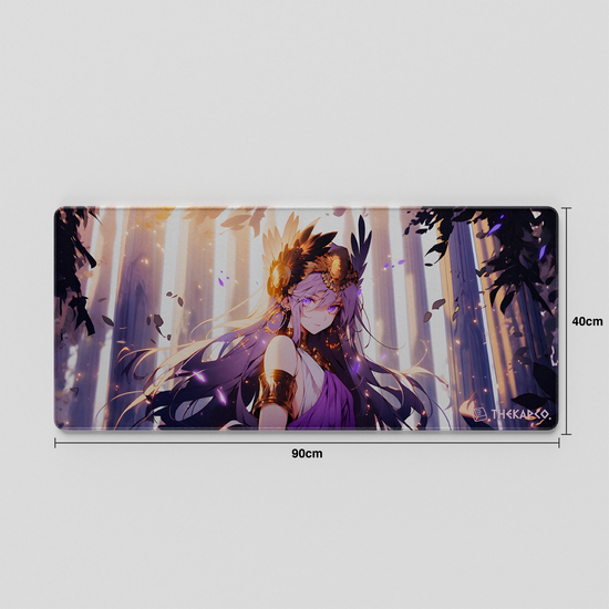 Thekapco x Powdersea | Greekeys Athena Deskmat