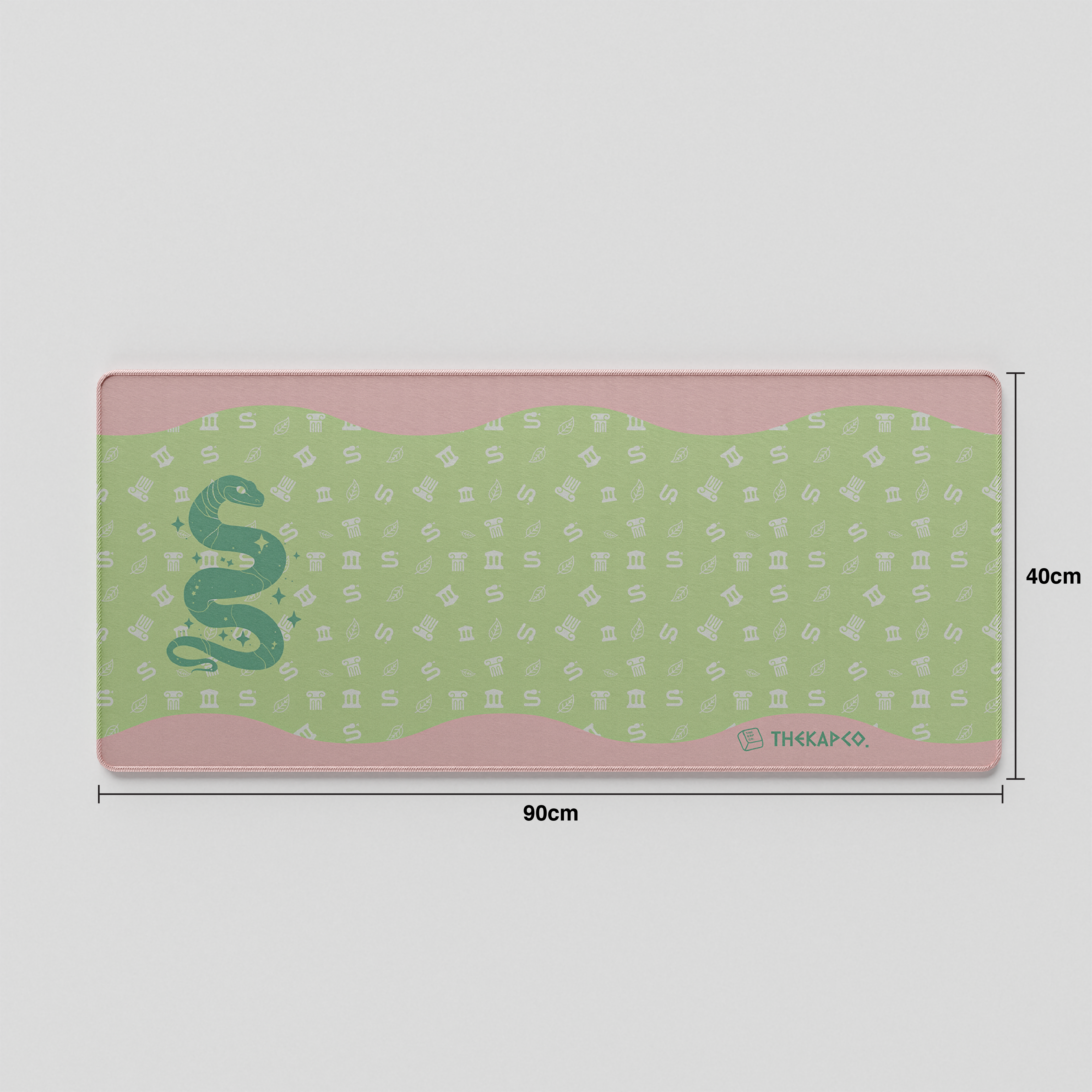 Thekapco x Powdersea | Greekeys Medusa Deskmat