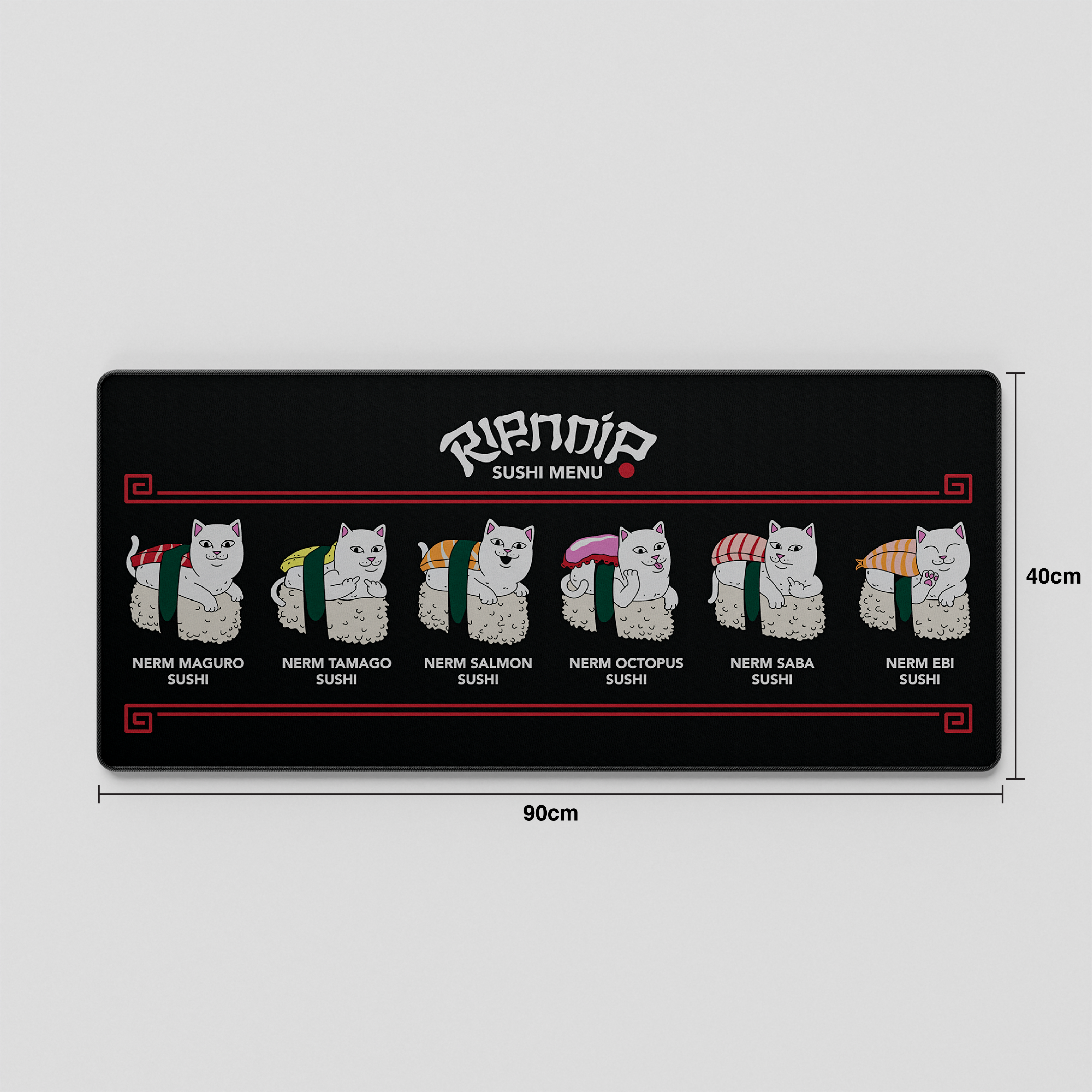 Thekapco x RipnDip | Sushi Nerm Deskmat
