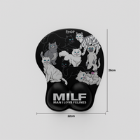 Thekapco x RipnDip | Man I Love Felines Deskmat / Mousepad