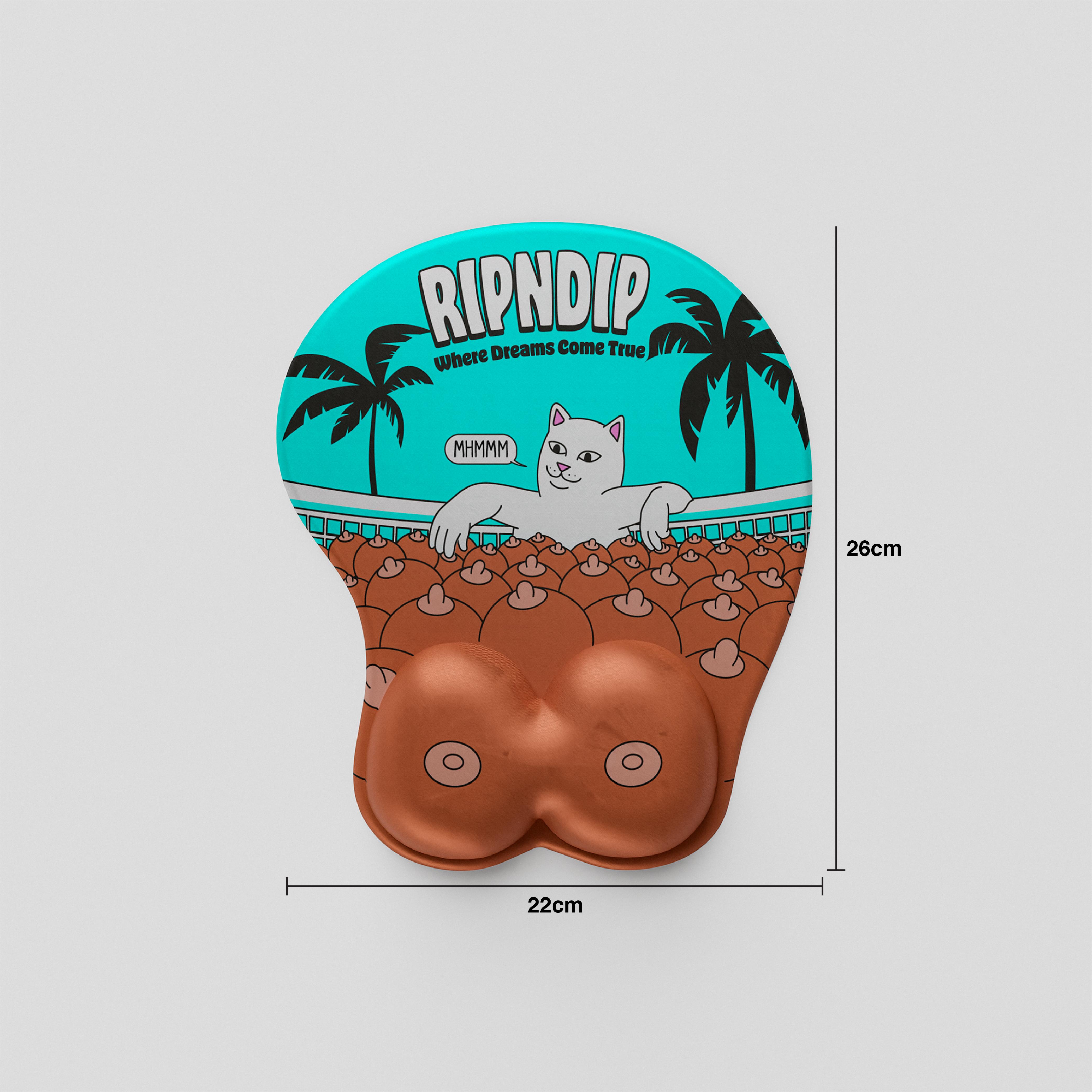 Thekapco x RipnDip | Boobcuzzi Mousepad