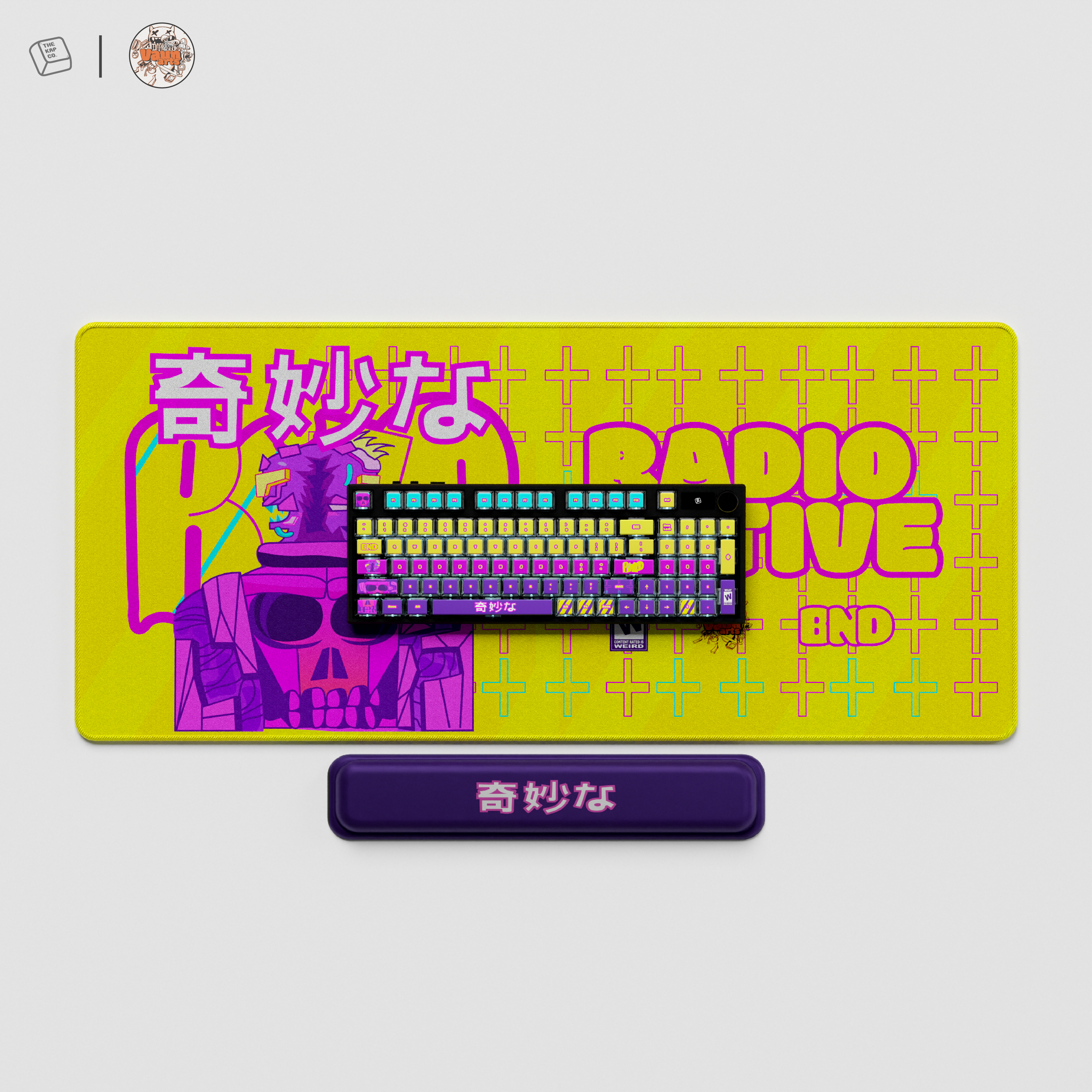 Thekapco x Vaunsarts | Radioactive Keycap Set