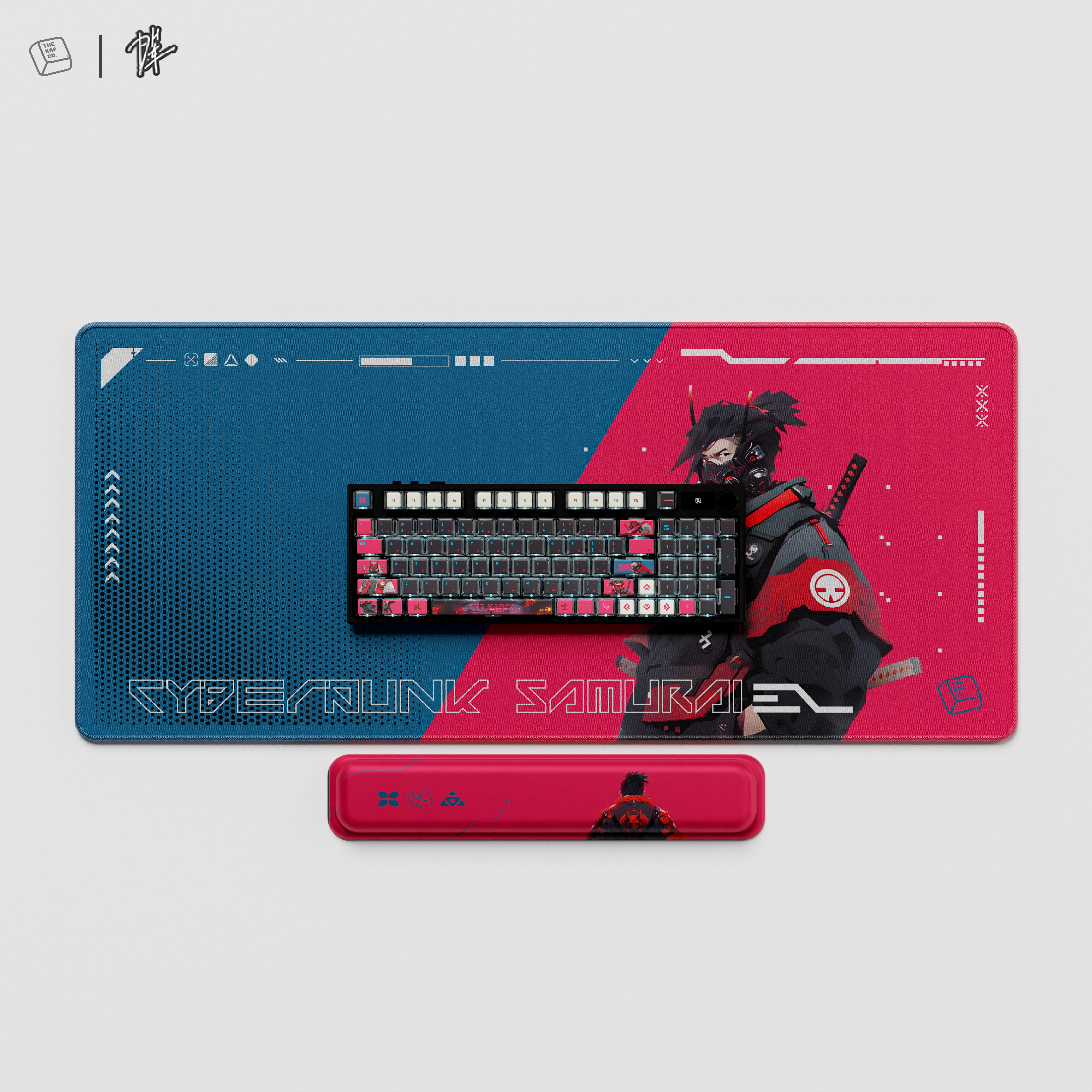 Thekapco x Powdersea | Samurai 3.0 Keycap Set