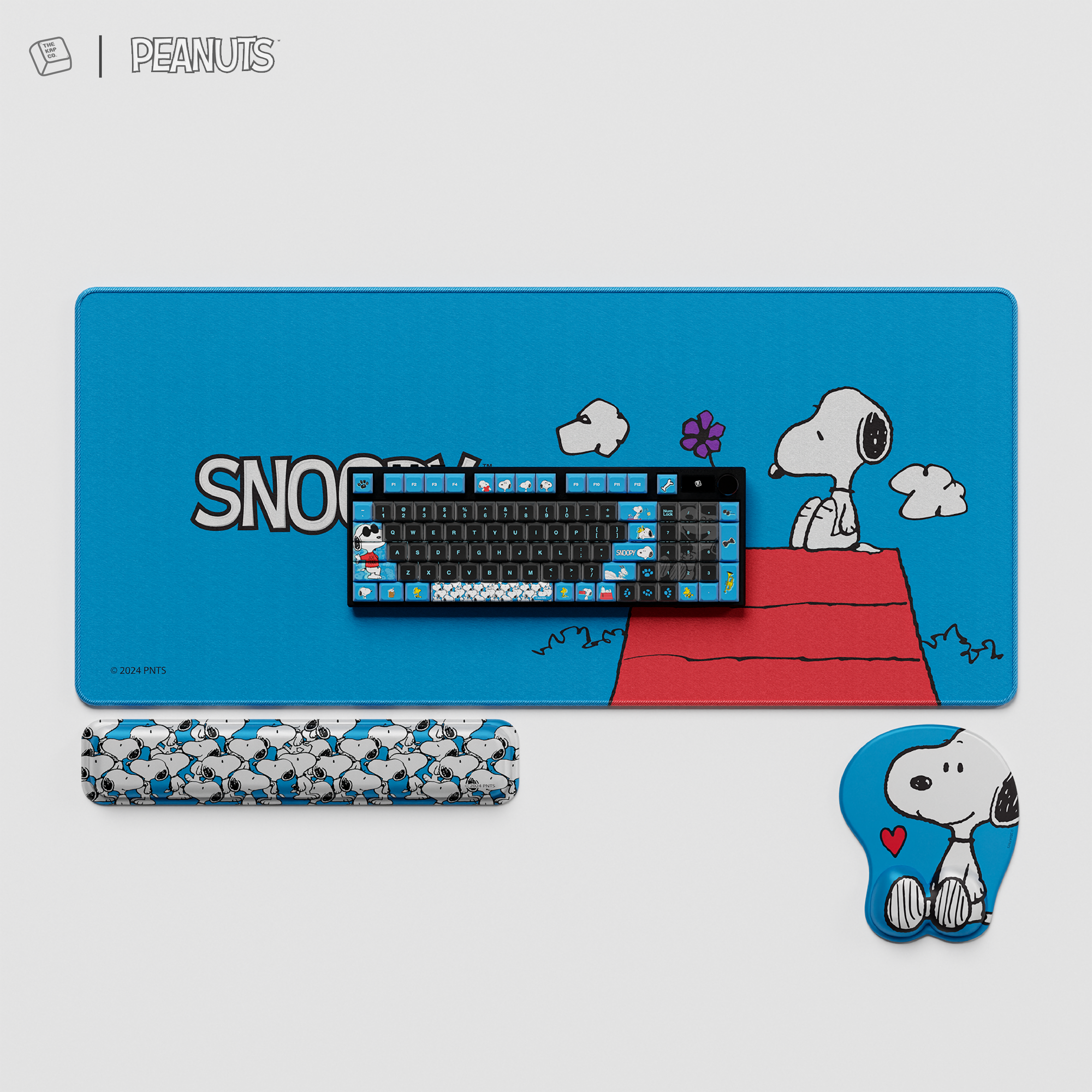 Thekapco x Peanuts | Snoopy Keycap Set