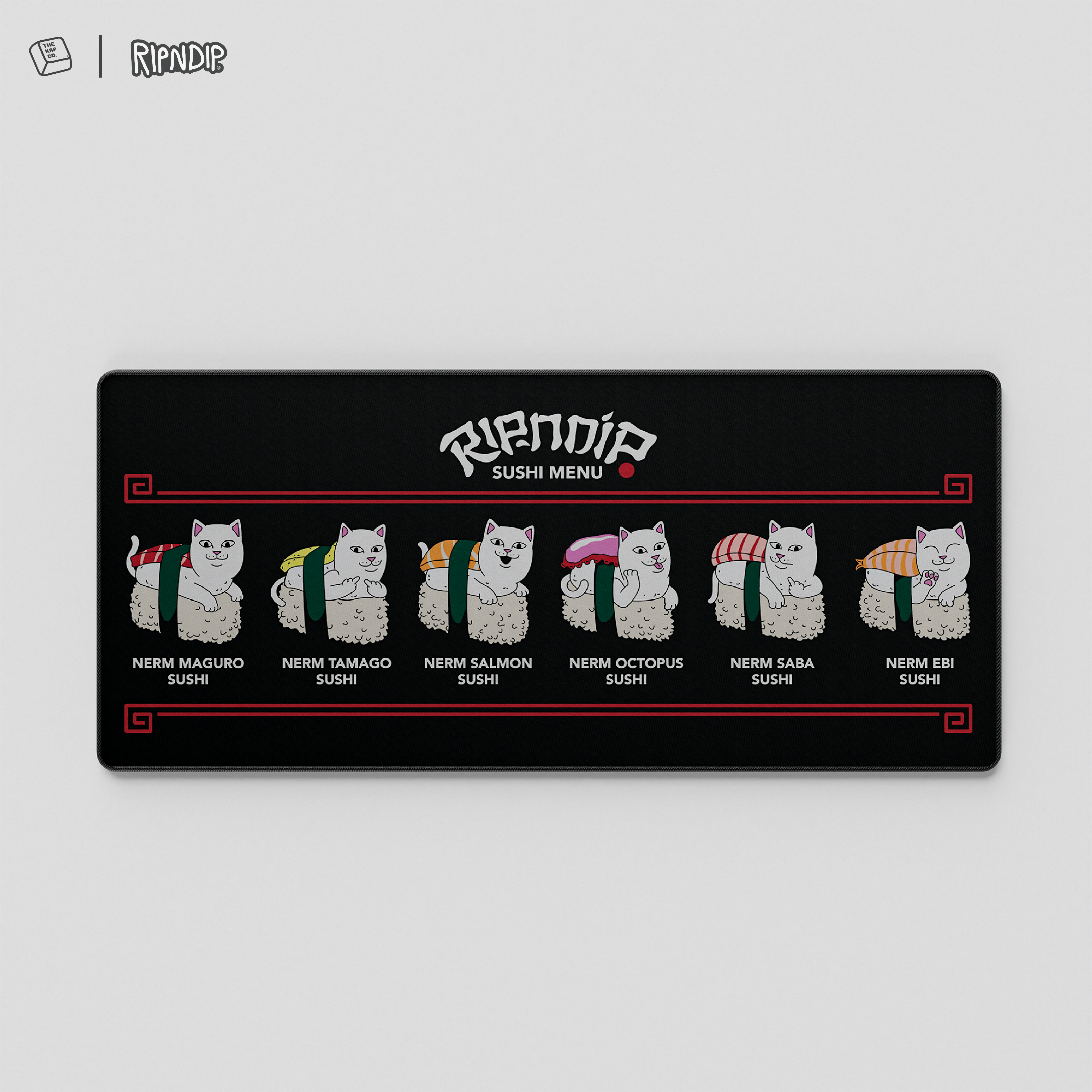 Thekapco x RipnDip | Sushi Nerm Deskmat