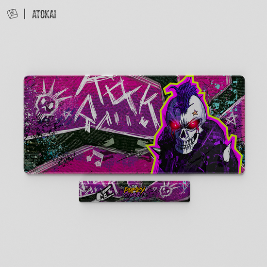 Thekapco x Atokai | The Punky Street Deskmat / Wristrest