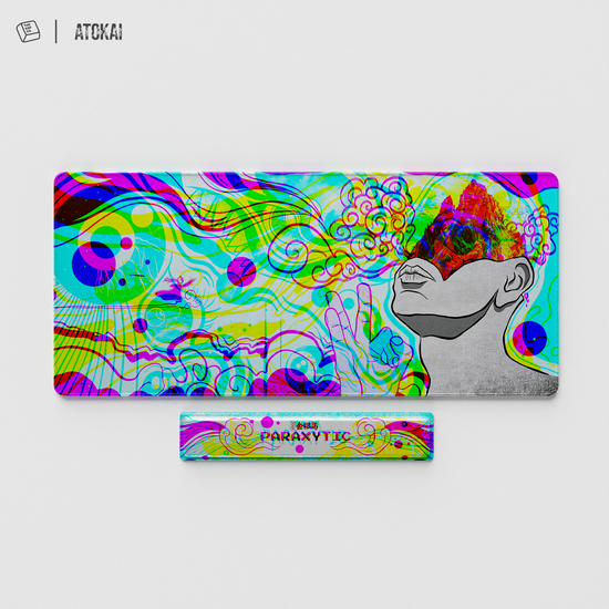 Thekapco x Atokai | Paraxytic Deskmat / Wristrest