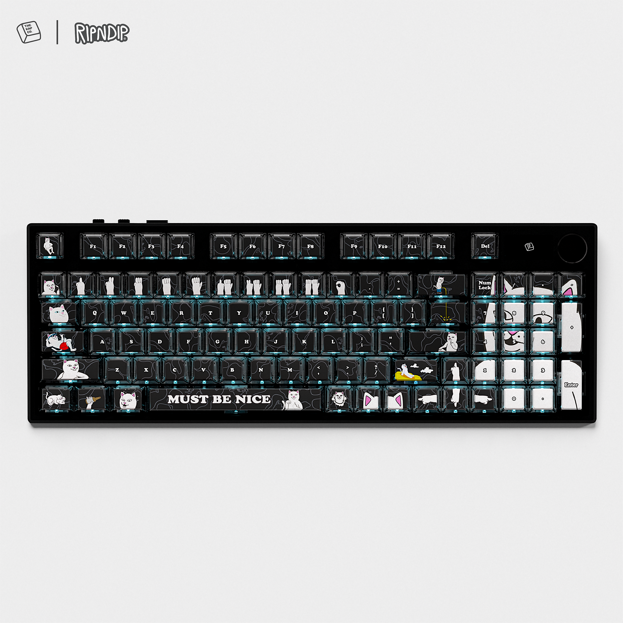 Thekapco x RipnDip | Must Be Nice Keycap Set