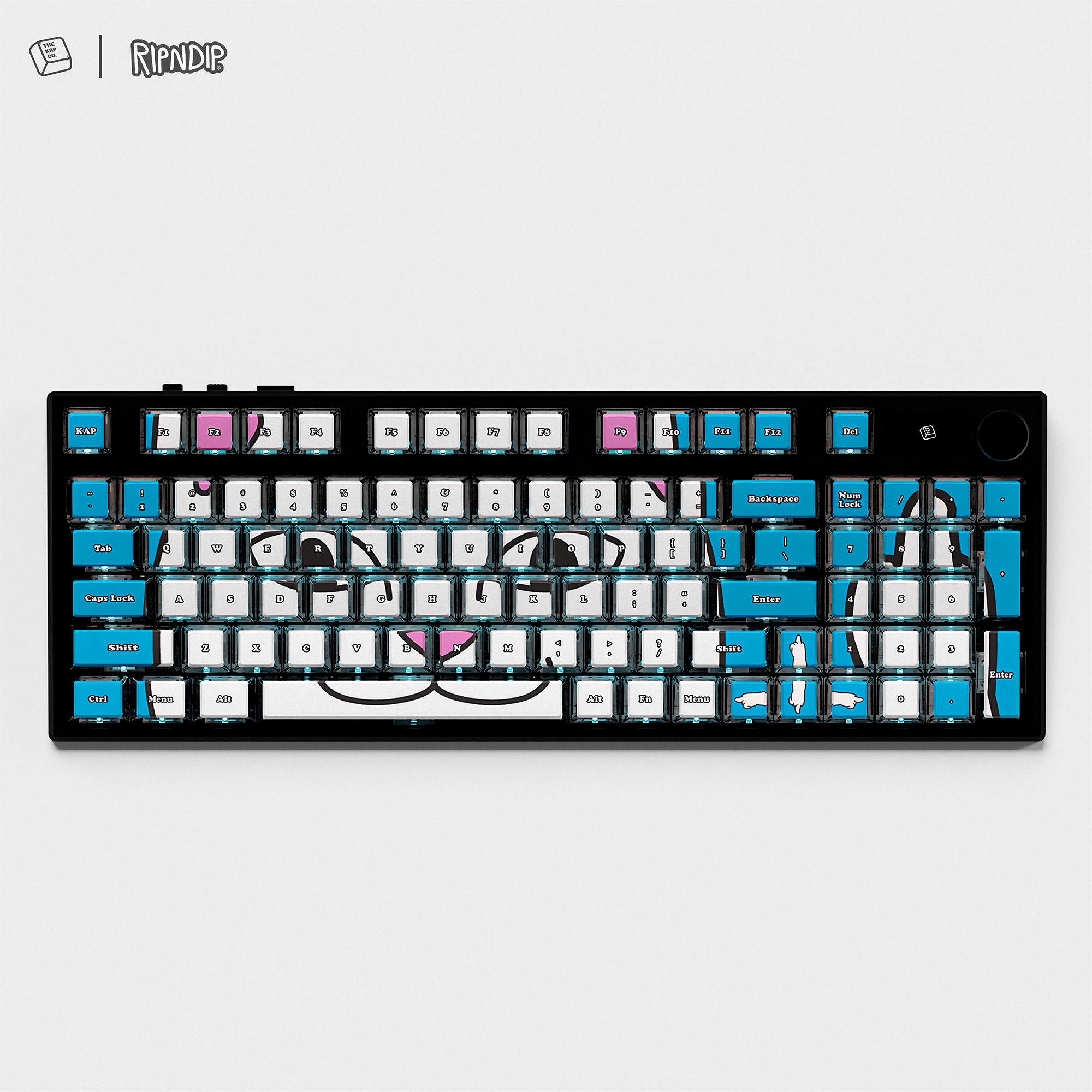 Thekapco x RipnDip | Lord Nermal Keycap Set