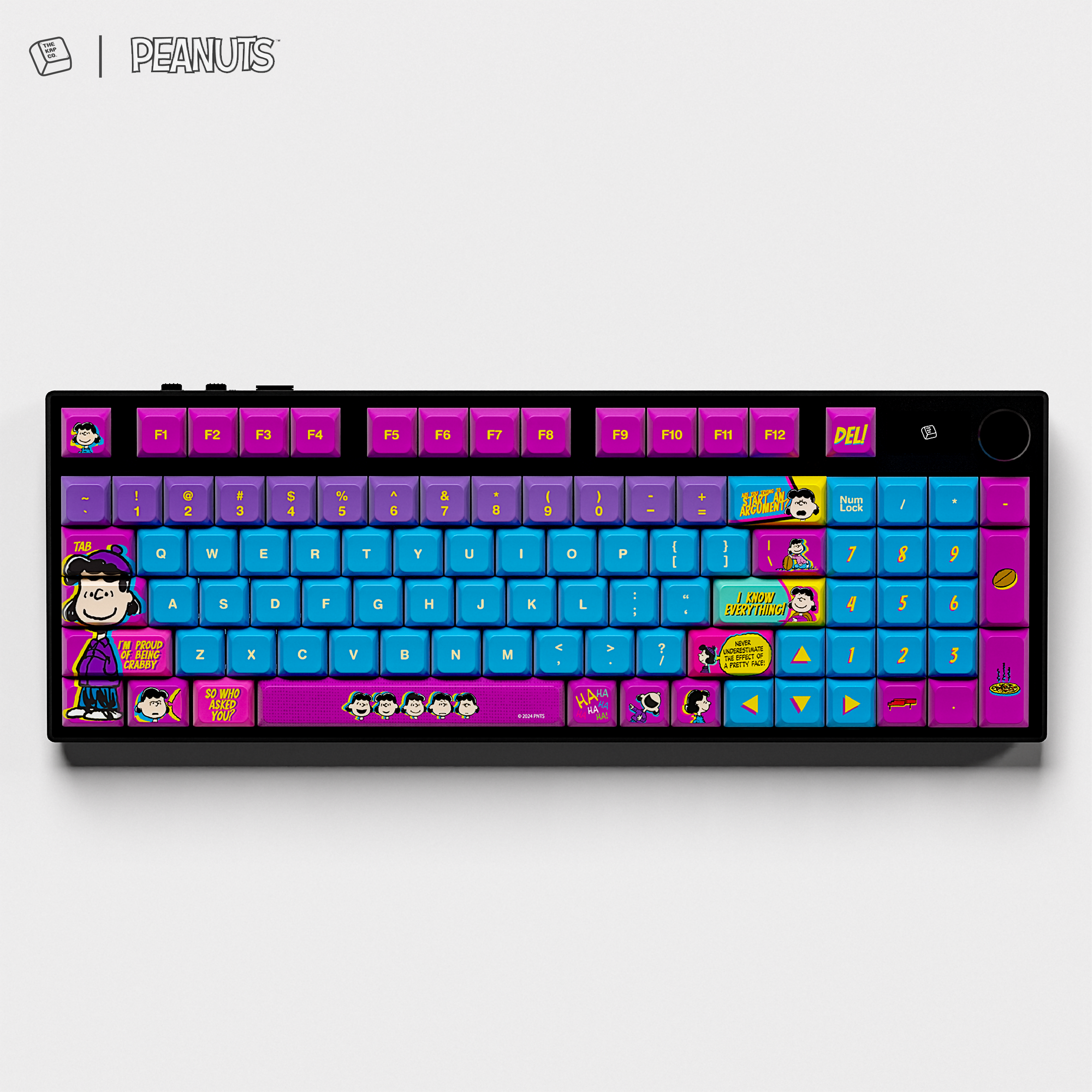 Thekapco x Peanuts | The Lucy Van Pelt Keycap Set