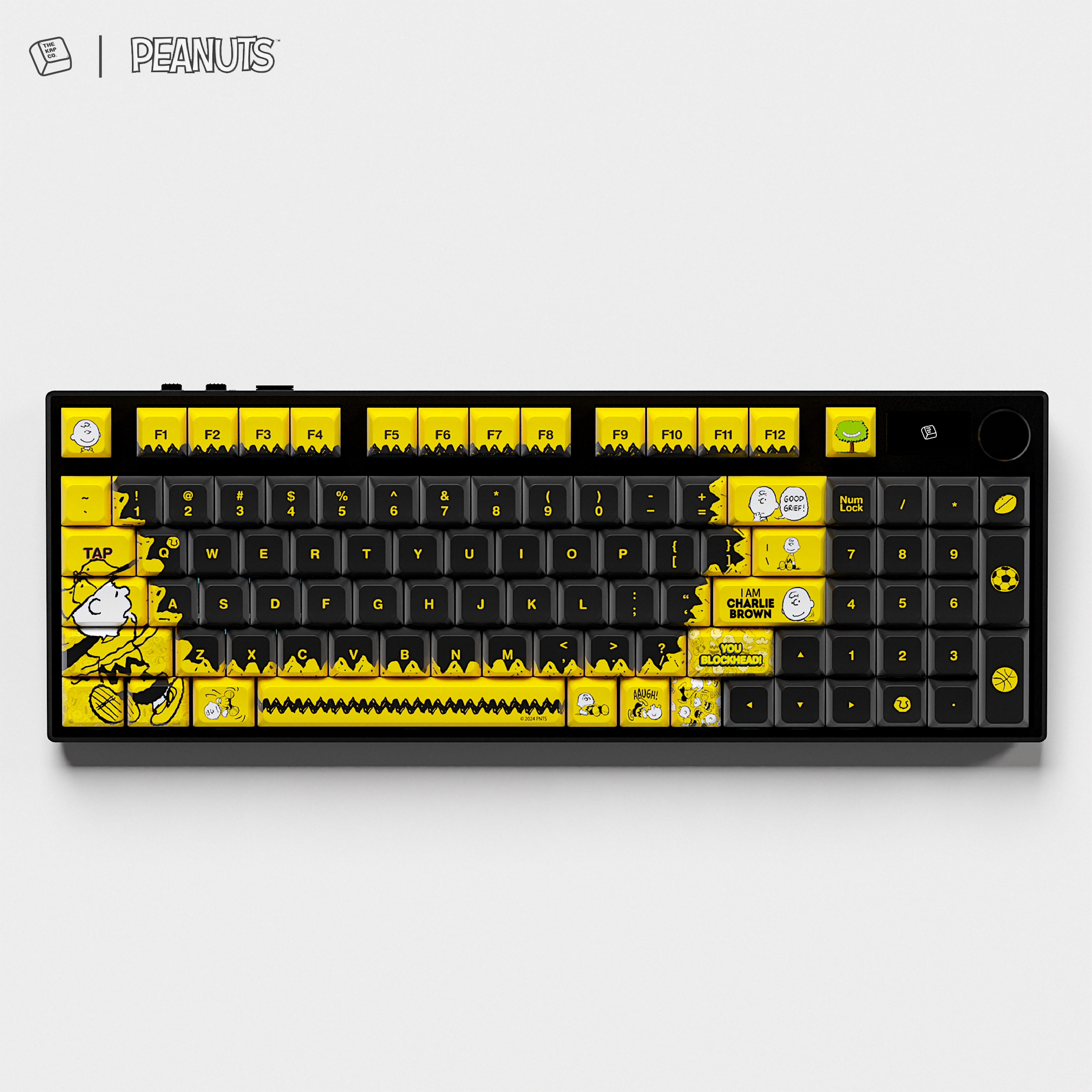 Thekapco x Peanuts | A Boy Named Charlie Brown Keycap Set