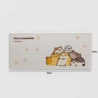 Thekapco x Bichi Mao | You're Pawsome Cat Deskmat