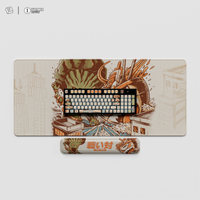 Thekapco x Ilustrata | Kaiju Food Fight Keycap Set